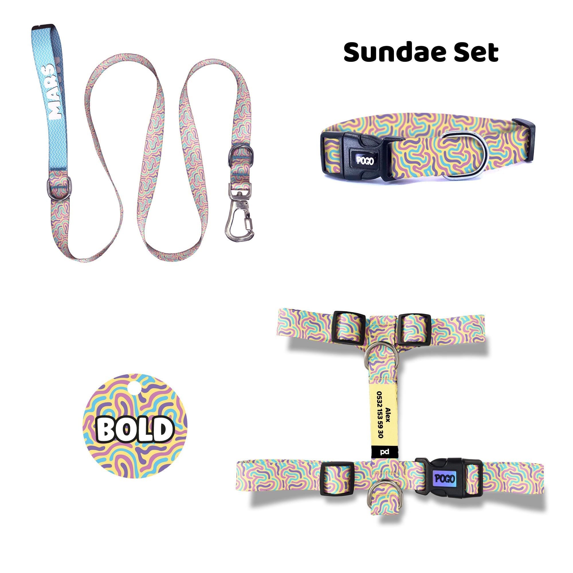 Sundae | Dog Collar Set