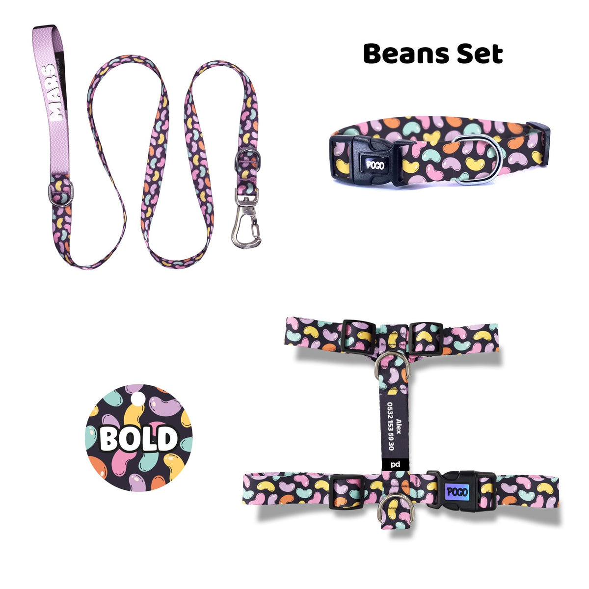 Beans | Tasma ve Künye Seti