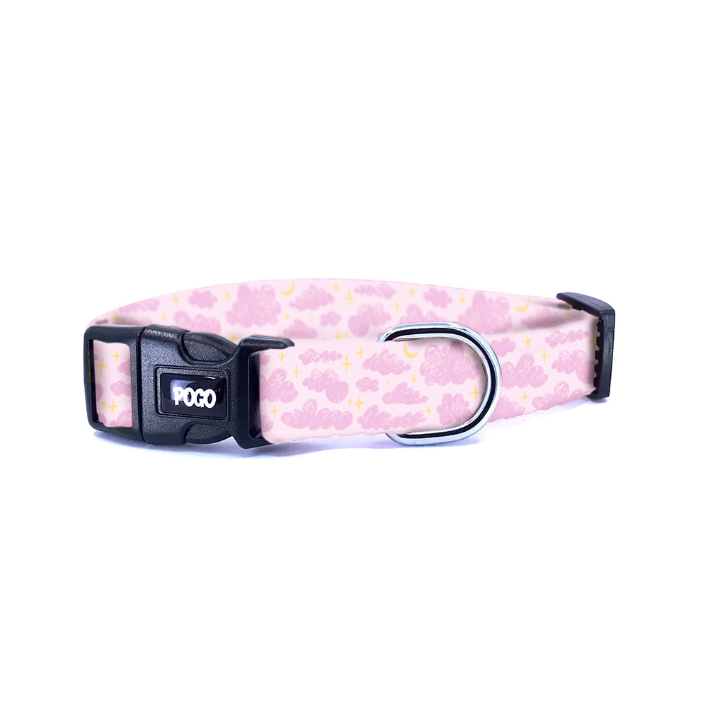 Pink Clouds | Dog Collar