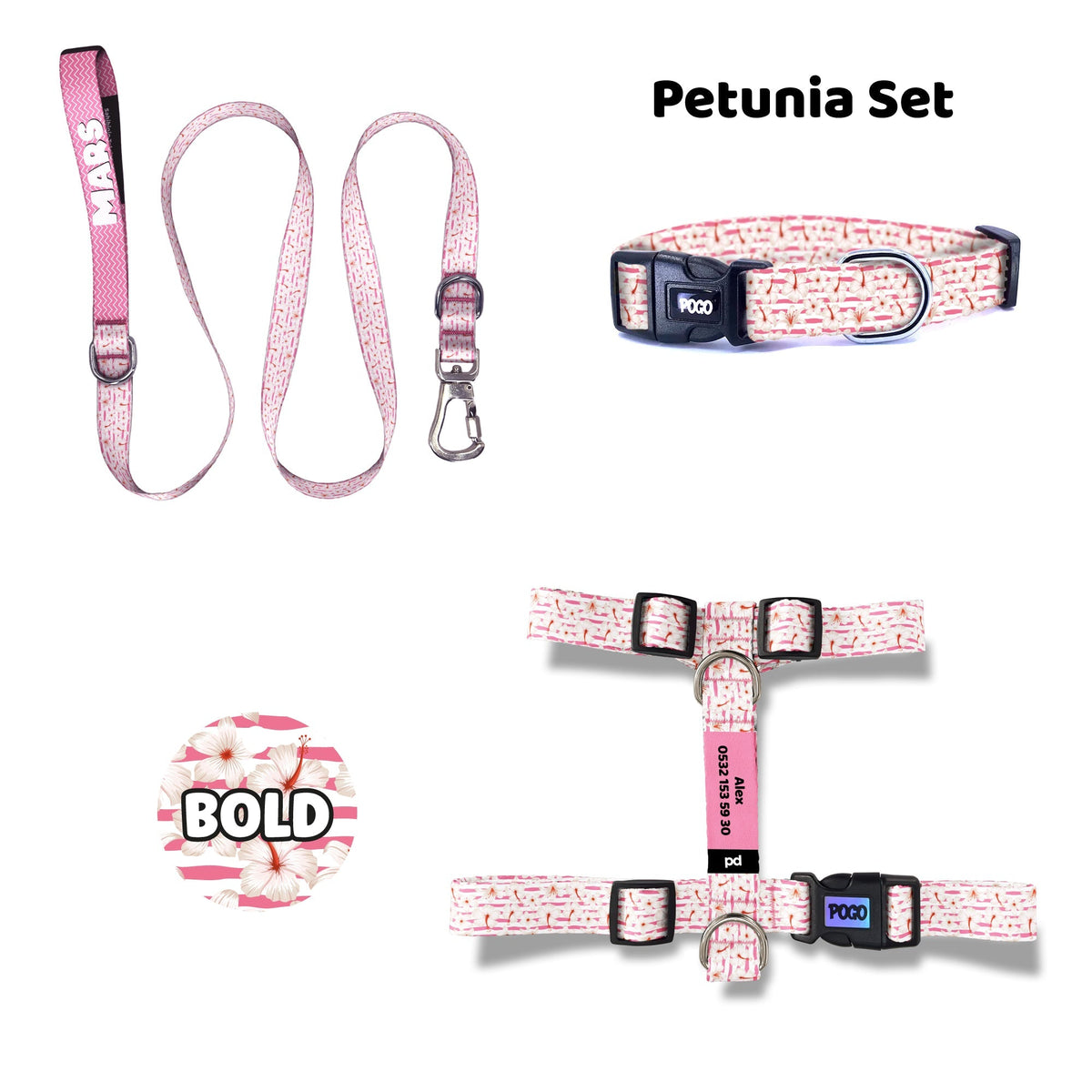 Petunia | Dog Collar Set