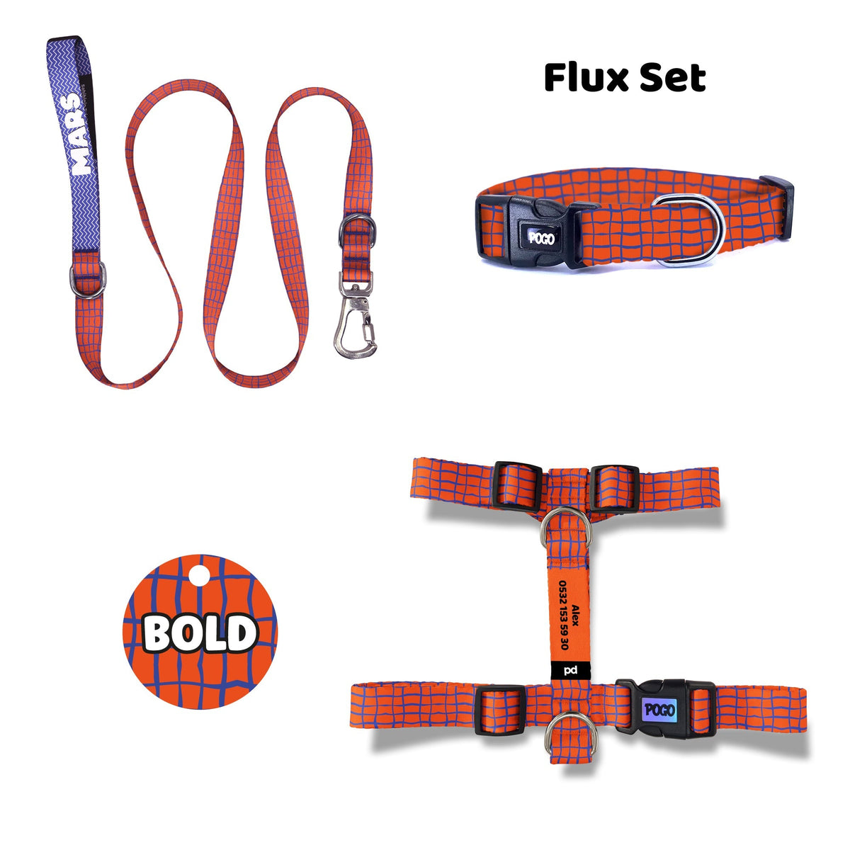 Flux | Dog Collar Set