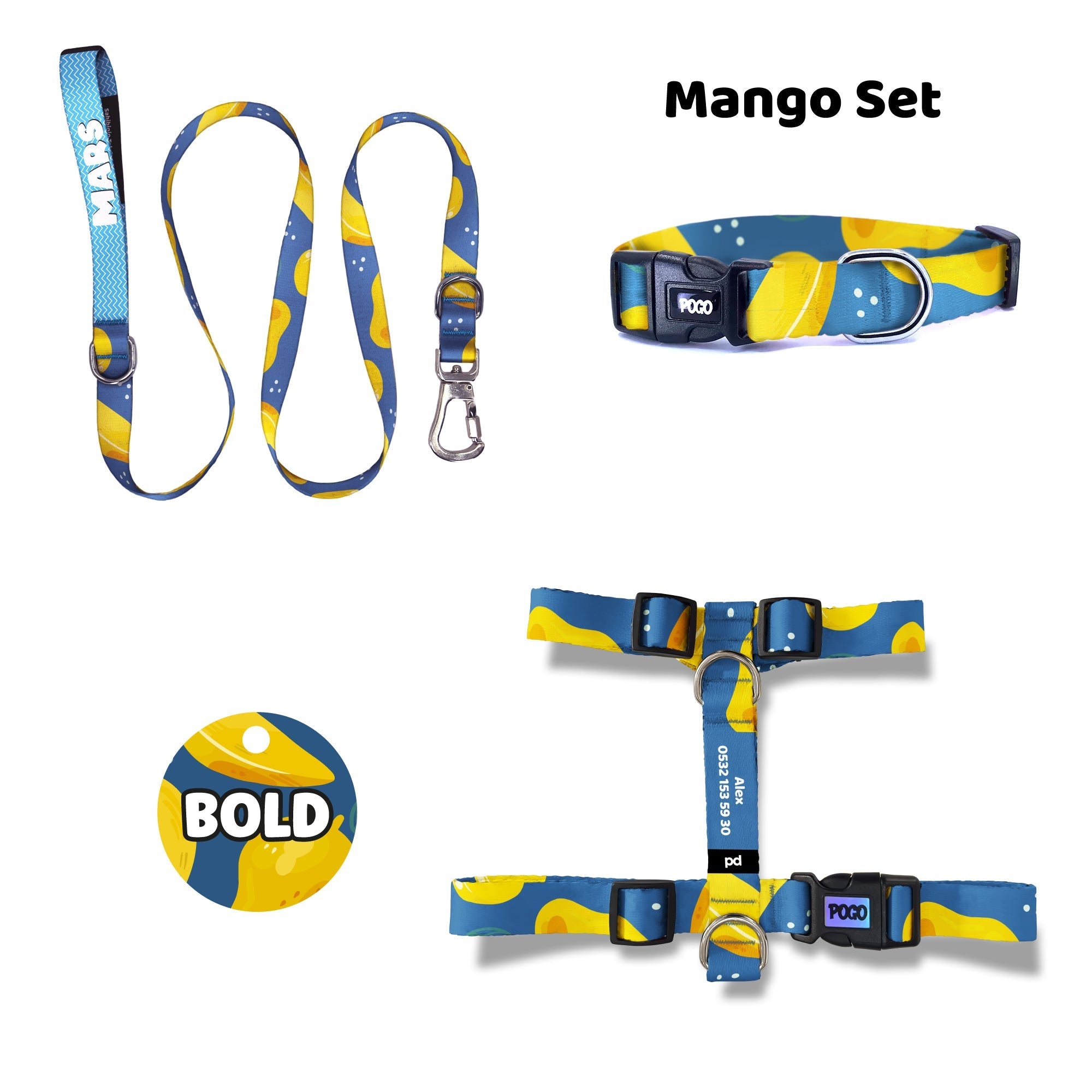 Mango | Tasma ve Künye Seti