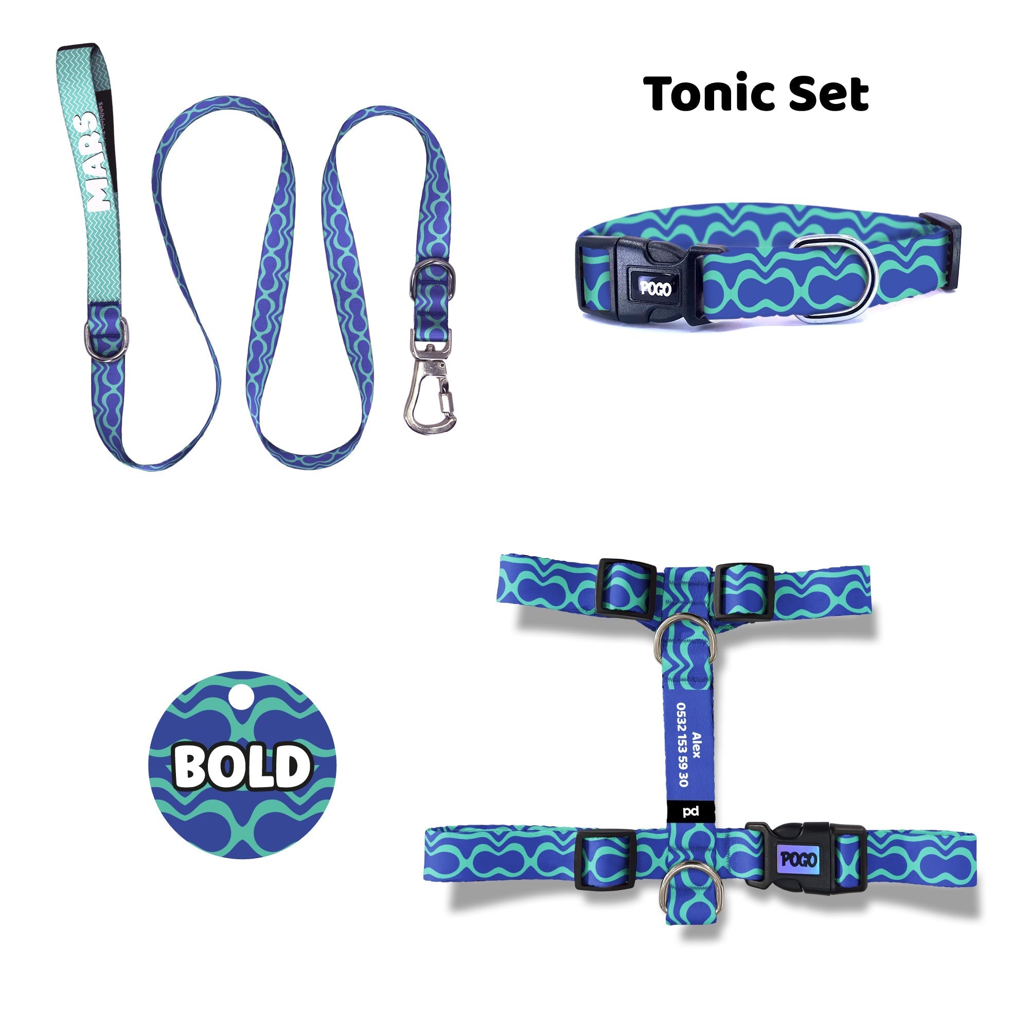 Tonic | Dog Collar Set