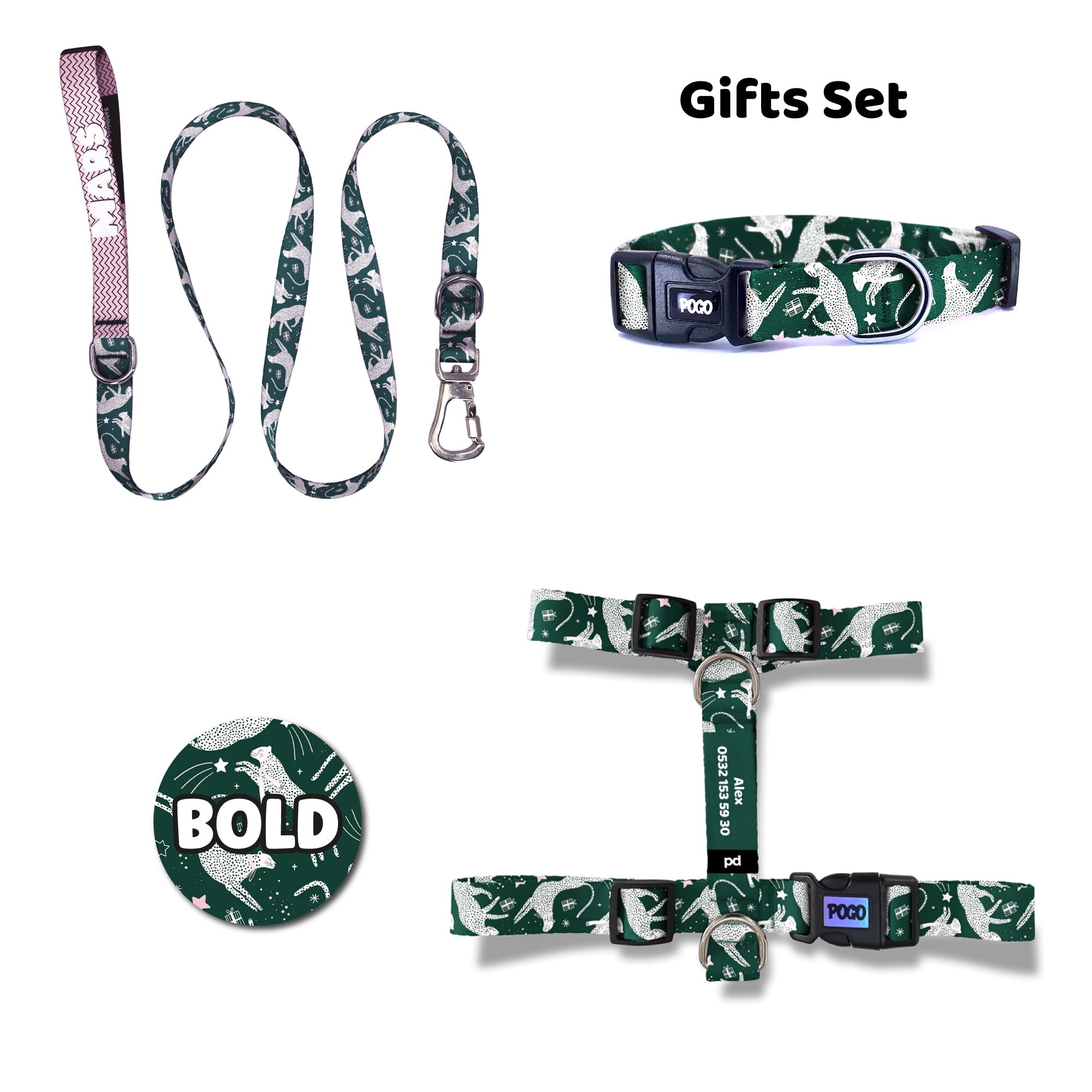 Gifts | Dog Collar Set