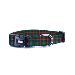 New Year Plaid | Dog Collar