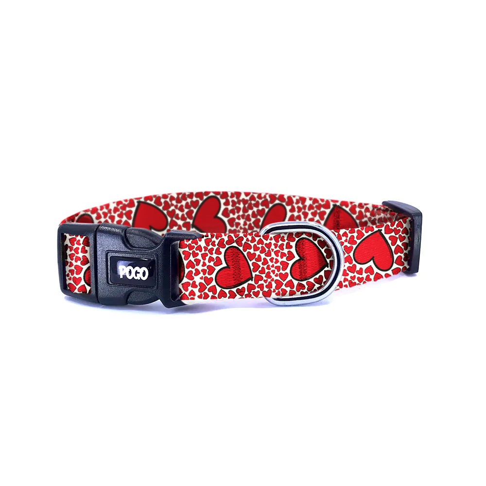 Red Love | Dog Collar