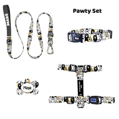 Pawty | Tasma ve Künye Seti - Evcil hayvanlar için mükemmel bir ürün.