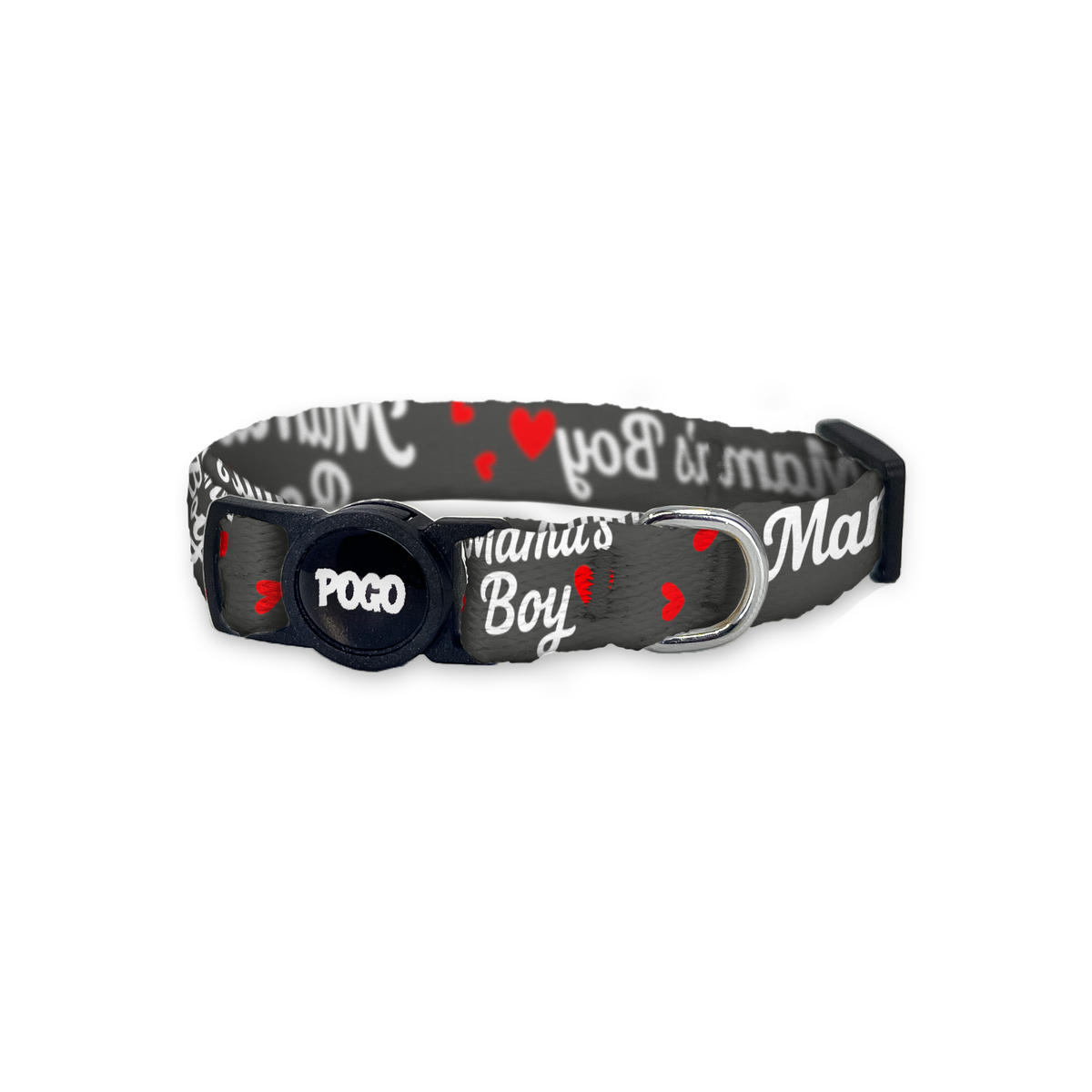 Mamas Boy Gray | Cat Collar