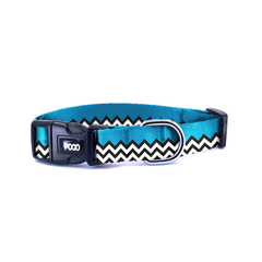 Zig Blue | Dog Collar