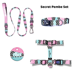 Secret Pink | Dog Collar Set