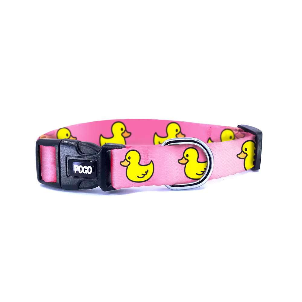 Pink Duck | Dog Collar