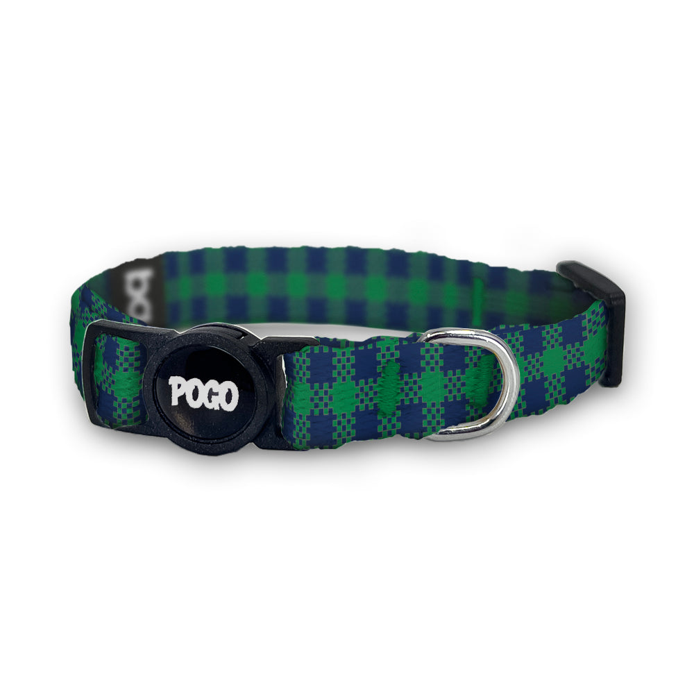 Green Plaid | Cat Collar - Best collars for all cats