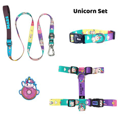 Unicorn | Tasma ve Künye Seti - Evcil hayvanlar için mükemmel bir ürün.