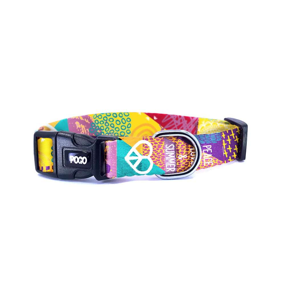 Peace and Love | Dog Collar