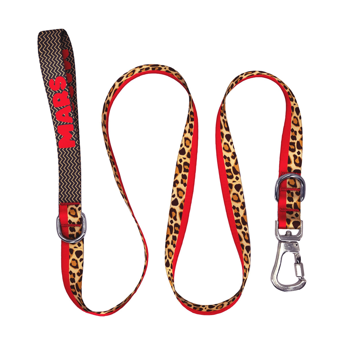 Leopard Kırmızı | Gezdirme Kayışı