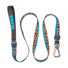 Leopard Mavi | Gezdirme Kayışı