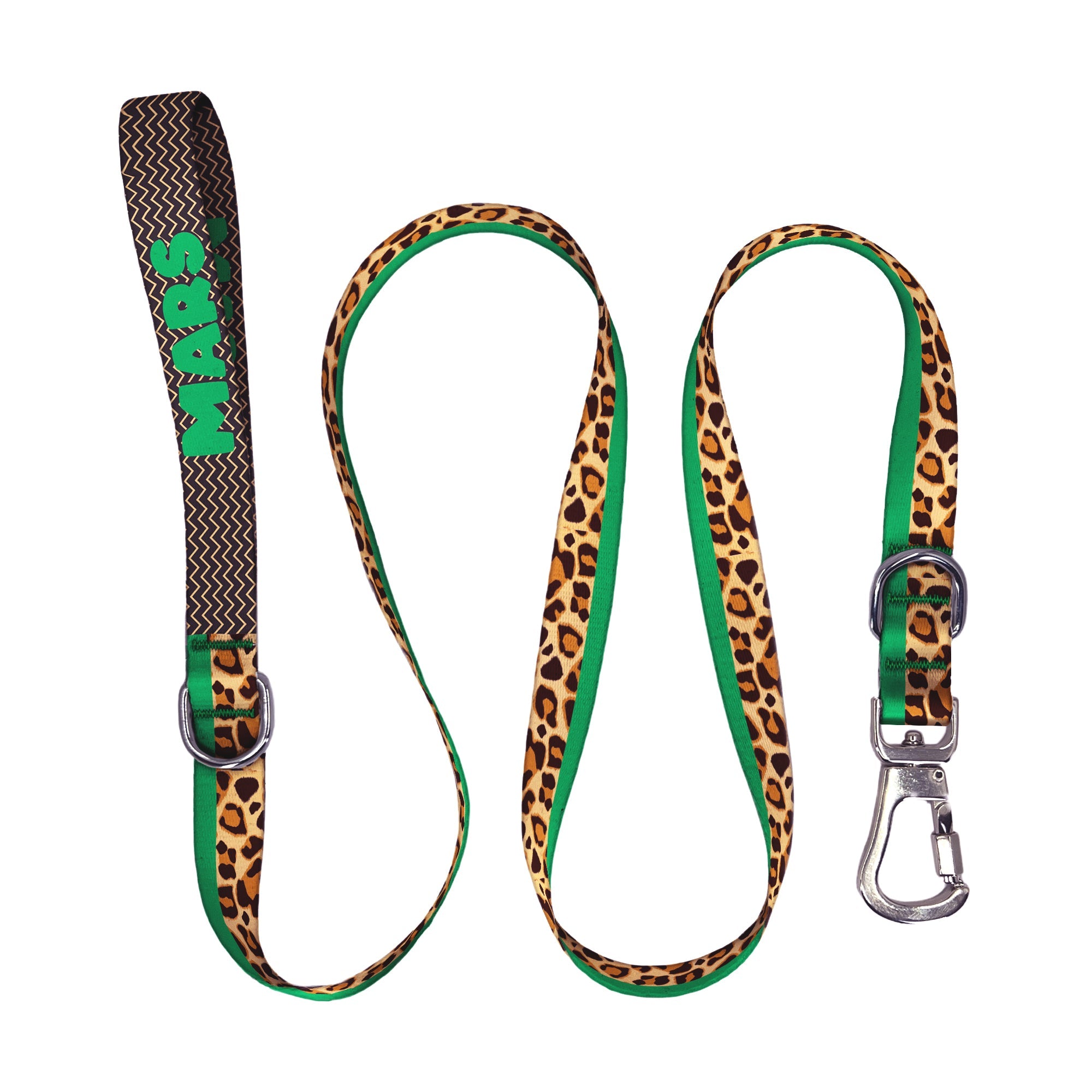 Leopard Yeşil | Gezdirme Kayışı