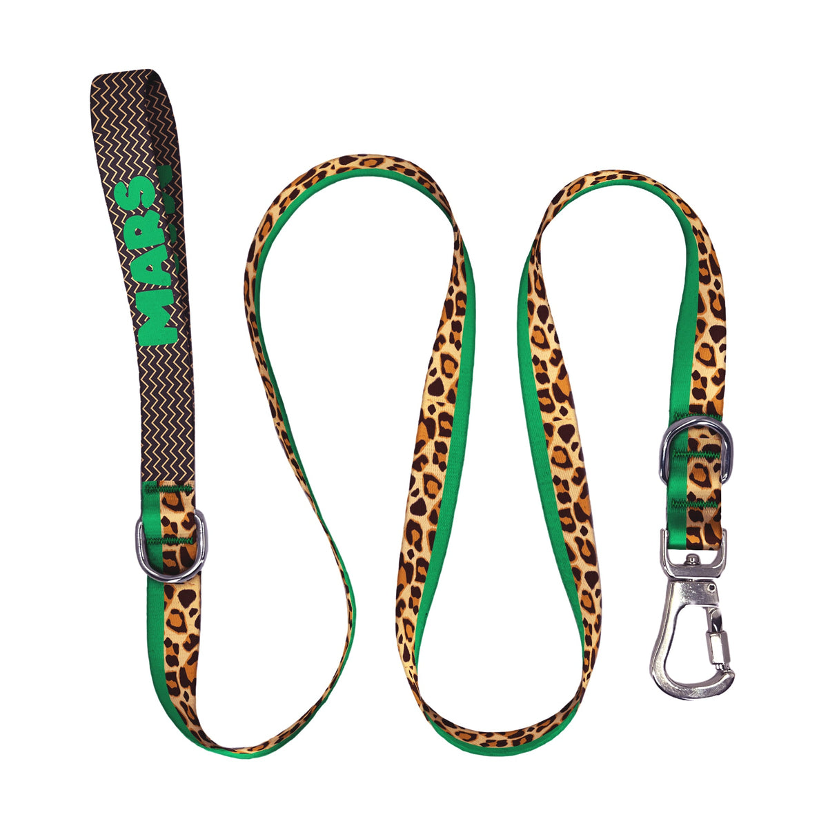 Leopard Yeşil | Gezdirme Kayışı