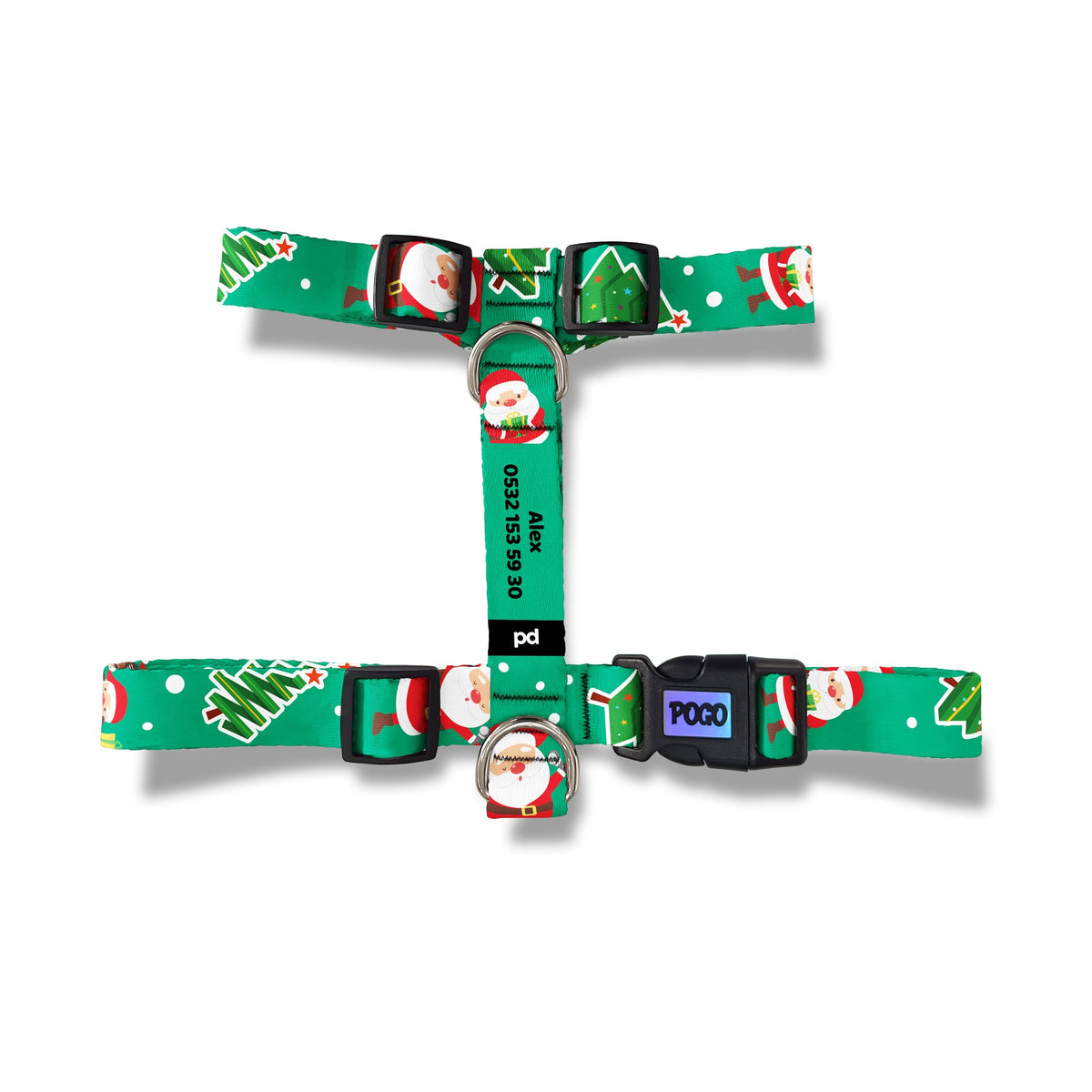 Santa | Köpek Göğüs Tasması - Evcil hayvanlar için mükemmel bir ürün.