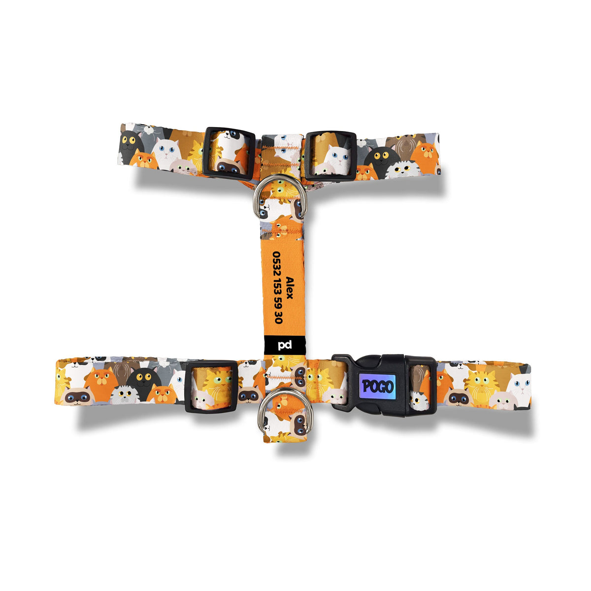 Cats | Köpek Göğüs Tasması - Evcil hayvanlar için mükemmel bir ürün.
