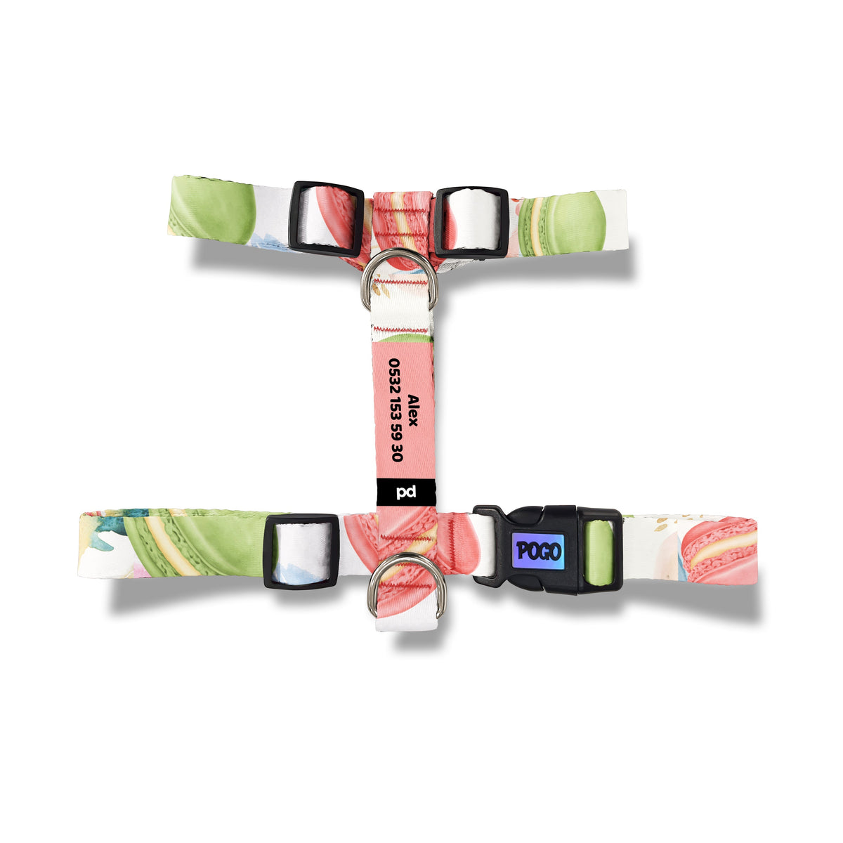 Macaron | Köpek Göğüs Tasması