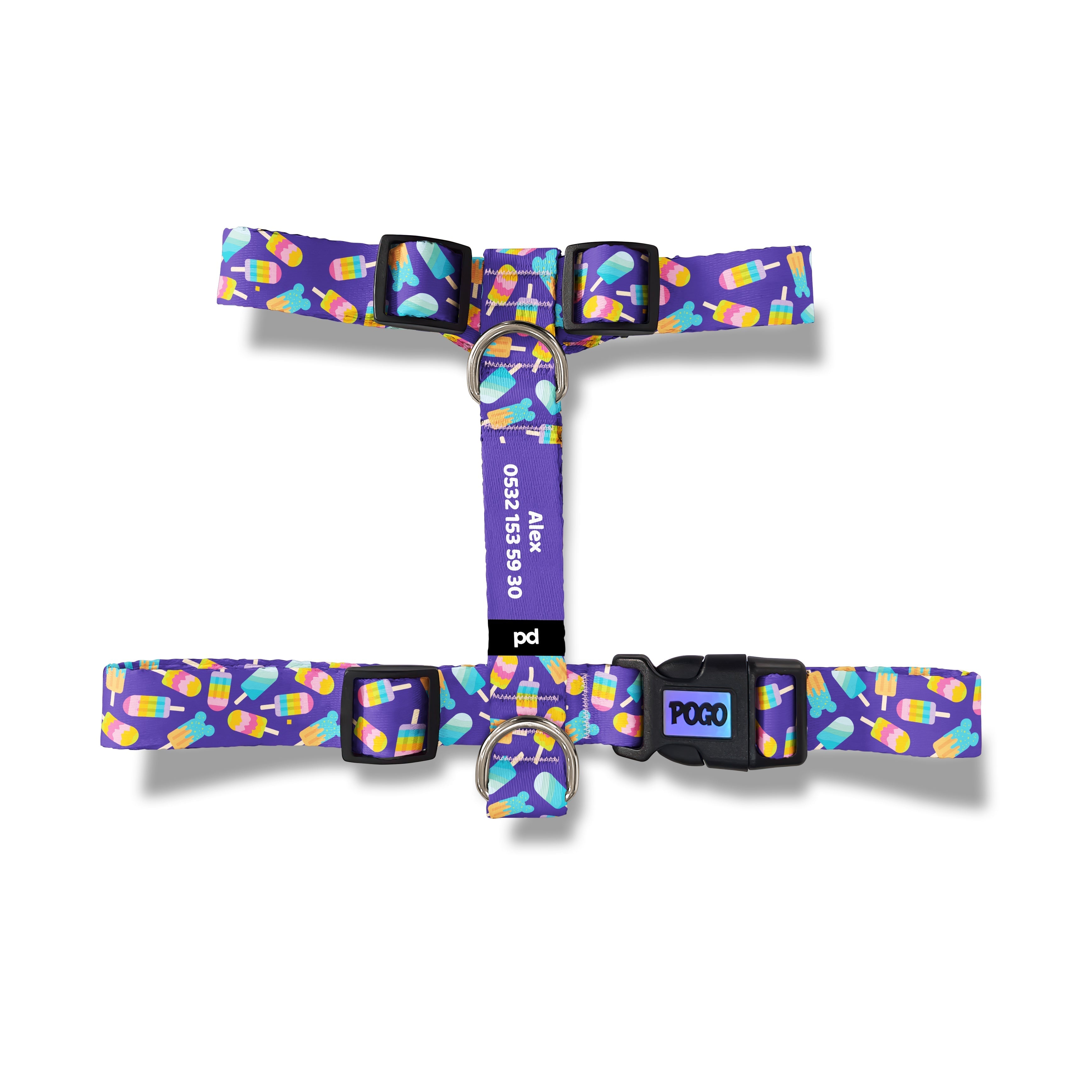 Colorful Cream | Köpek Göğüs Tasması