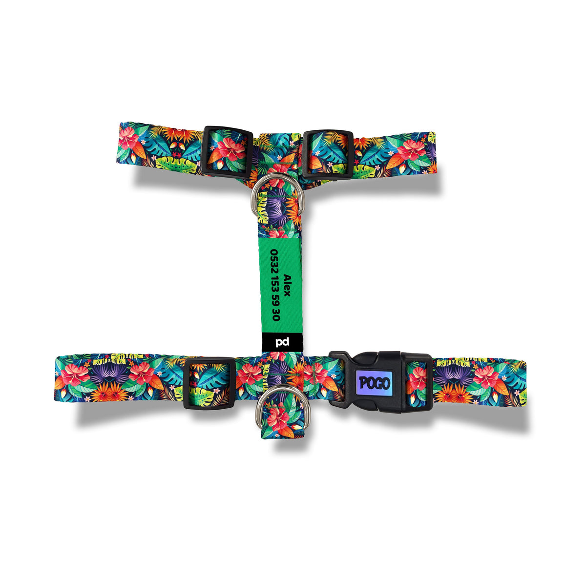 Colorful Flowers | Dog Harness