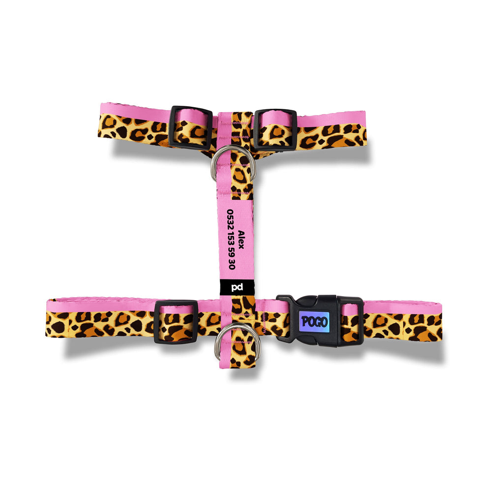 Leopard | Köpek Göğüs Tasması - Evcil hayvanlar için mükemmel bir ürün.