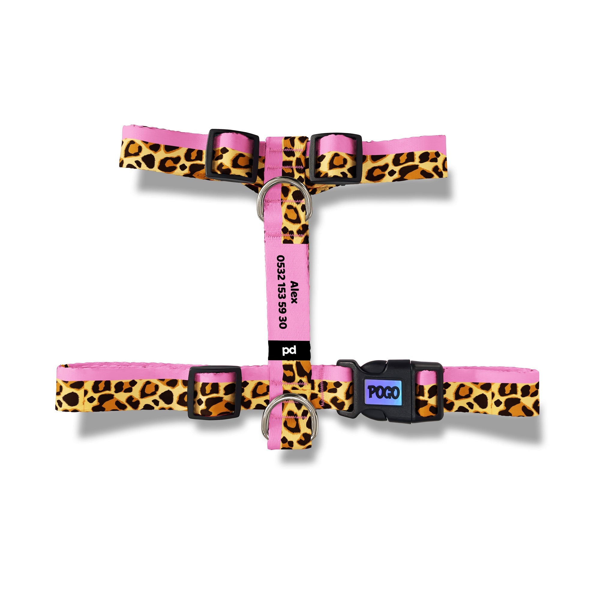 Leopard | Köpek Göğüs Tasması - Evcil hayvanlar için mükemmel bir ürün.