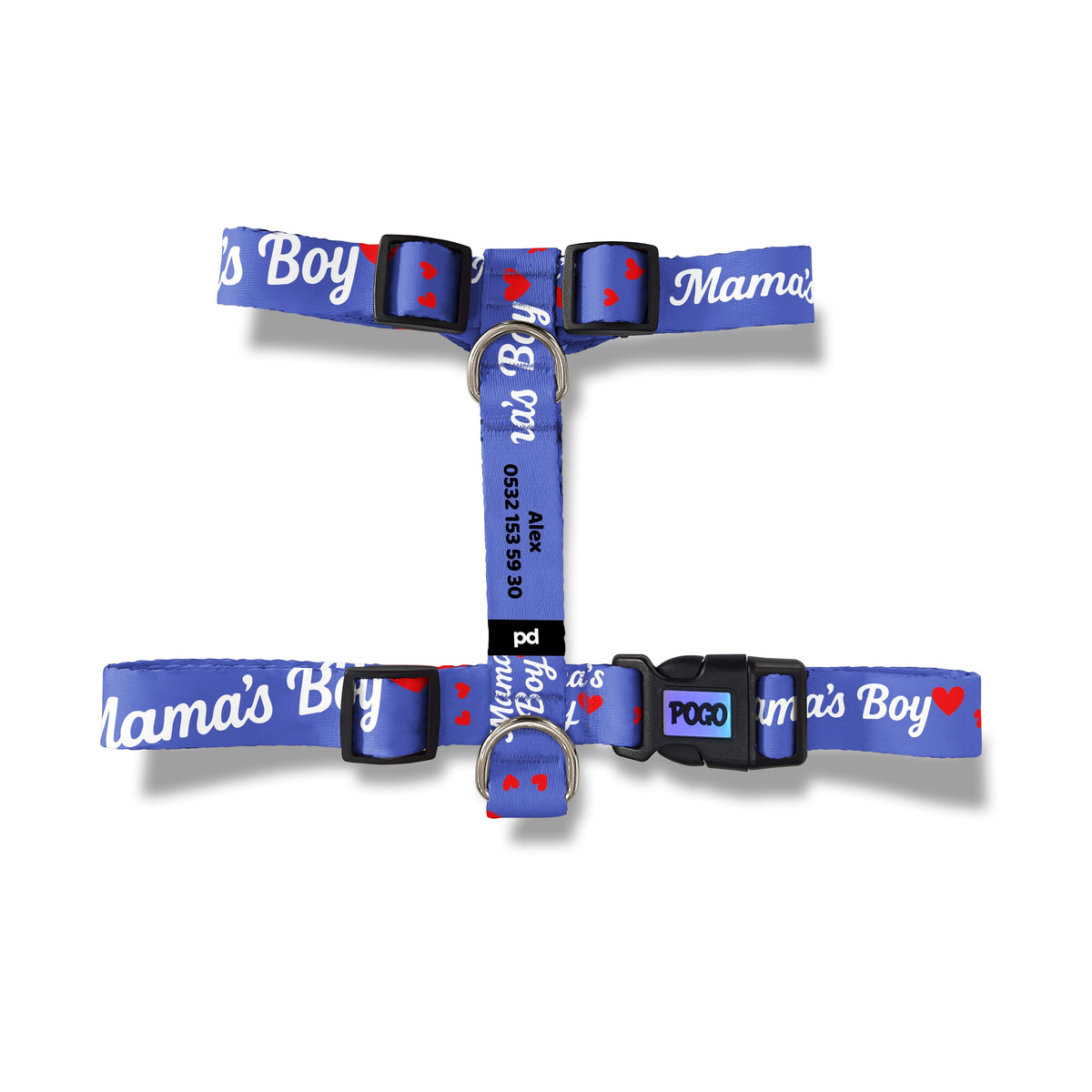 Mamas Boy Indigo | Dog Harness