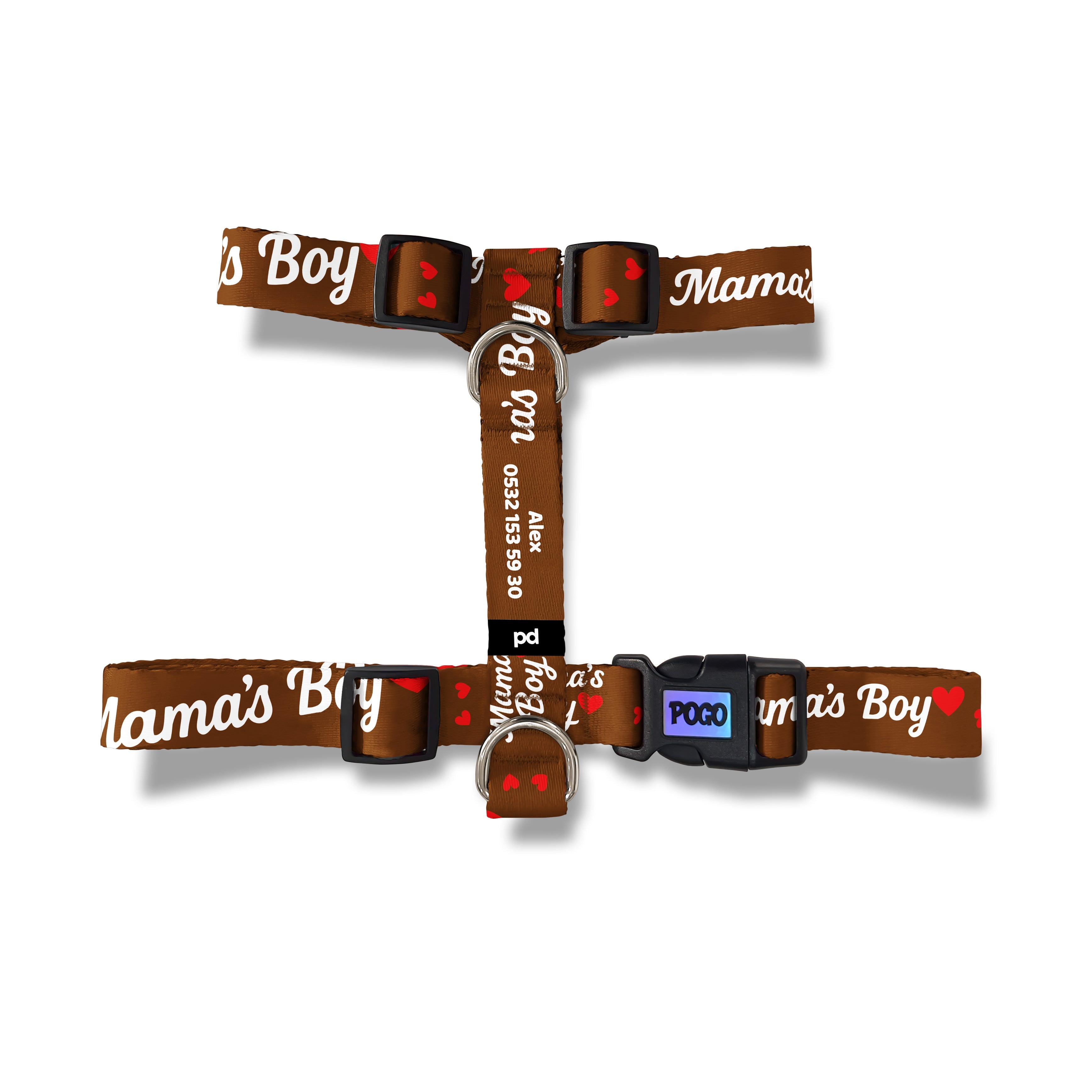 Mamas Boy Kahve | Dog Harness