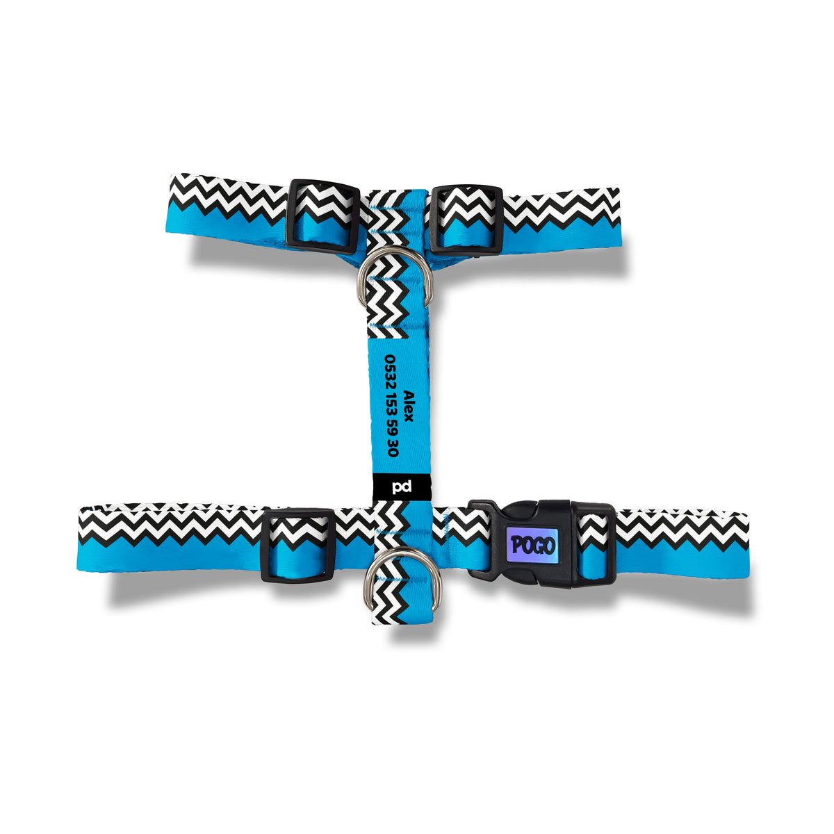 Zig Blue | Dog Harness