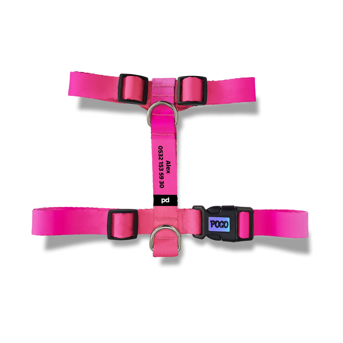 PinkFade | Köpek Göğüs Tasması - Evcil hayvanlar için mükemmel bir ürün.