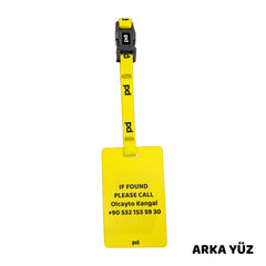 Not Your Bag! | PD Fly Bavul Etiketi