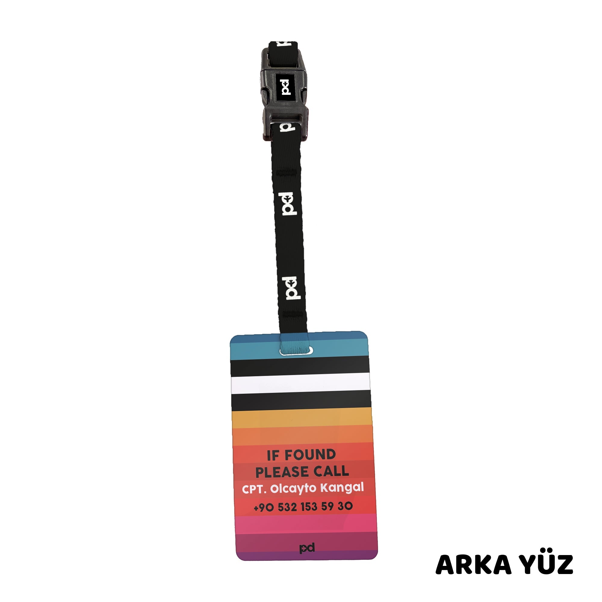 Colorful Not Your Bag! | PD Fly Bavul Etiketi