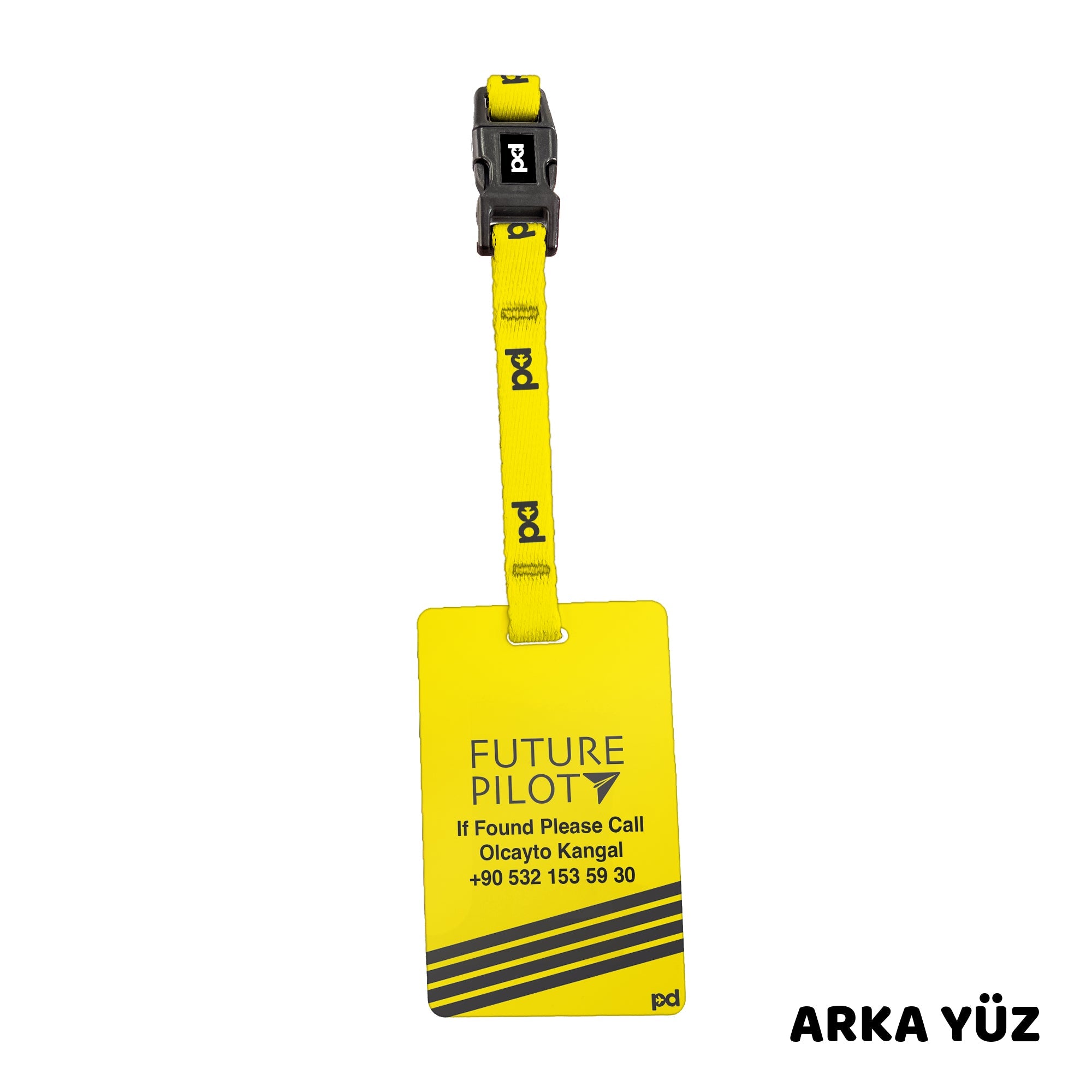 Future Pilot | PD Fly Bavul Etiketi