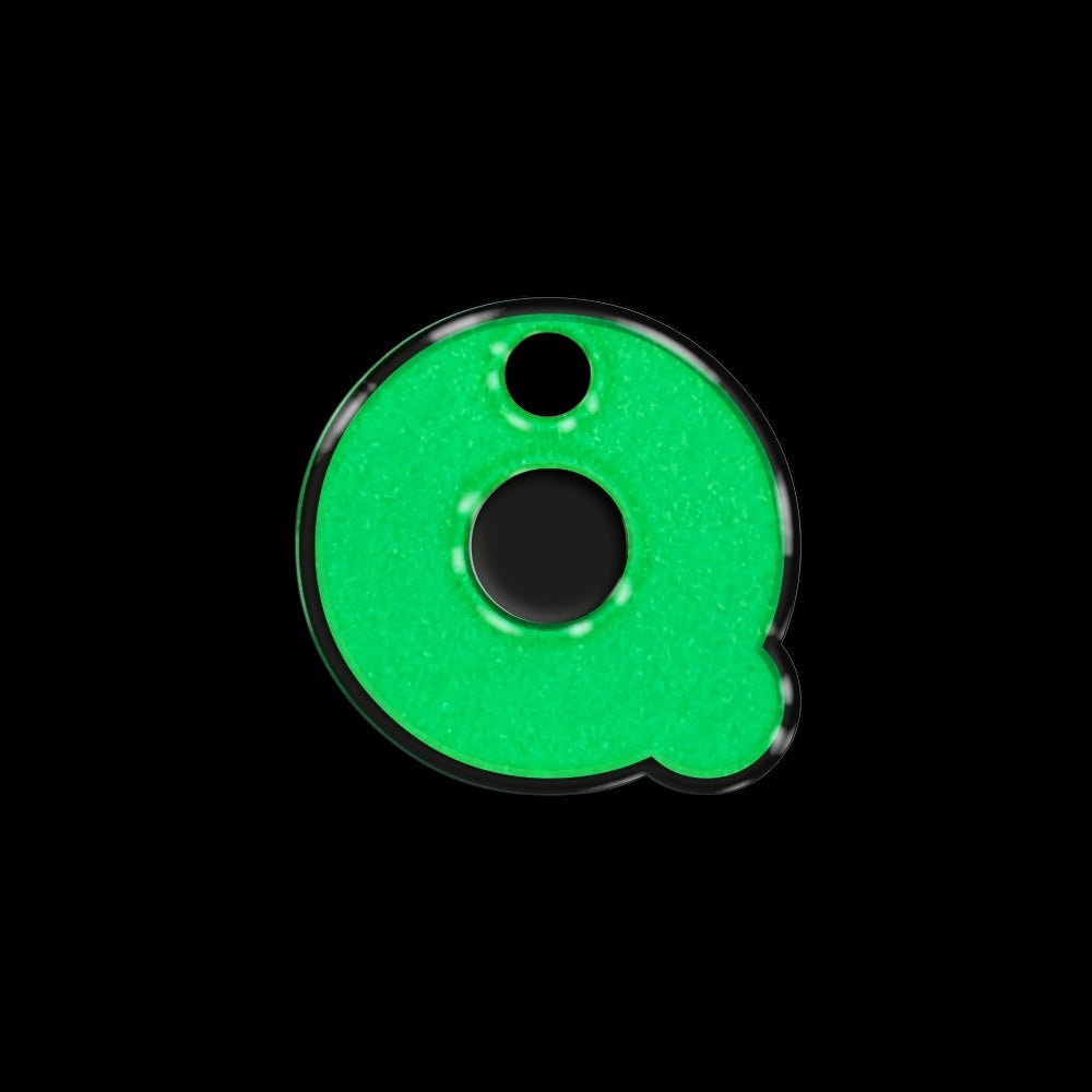 Q Harfi Rounded Lumi | ID Tag