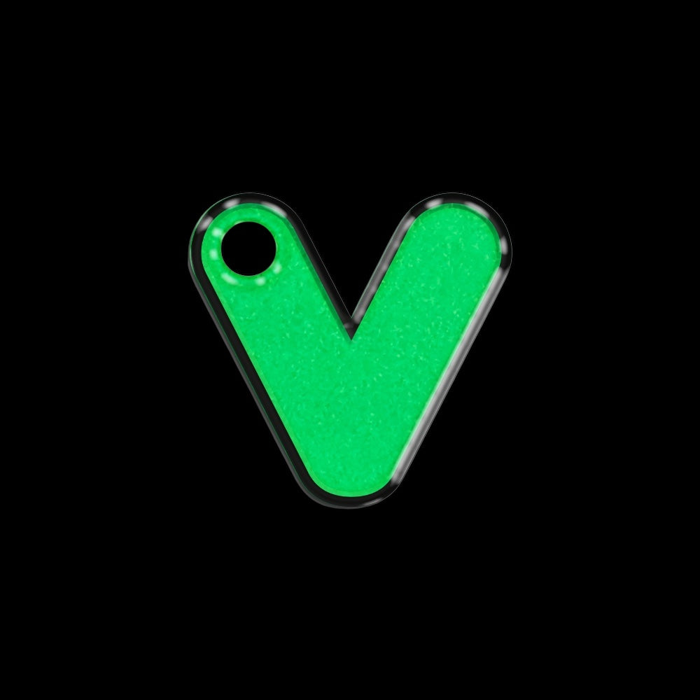 V Harfi Rounded Lumi | ID Tag