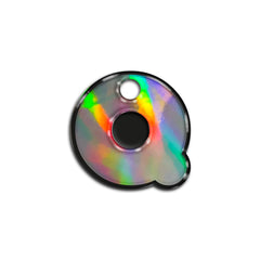 Q Harfi Rounded Holographic | ID Tag