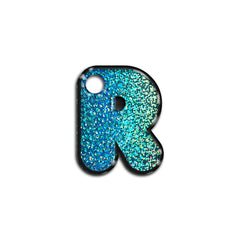 R Harfi Rounded Blue Holo | ID Tag