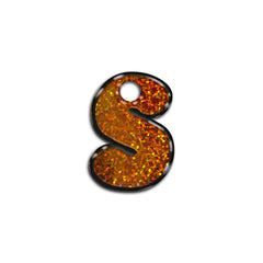S Harfi Rounded Bakır Holo | ID Tag