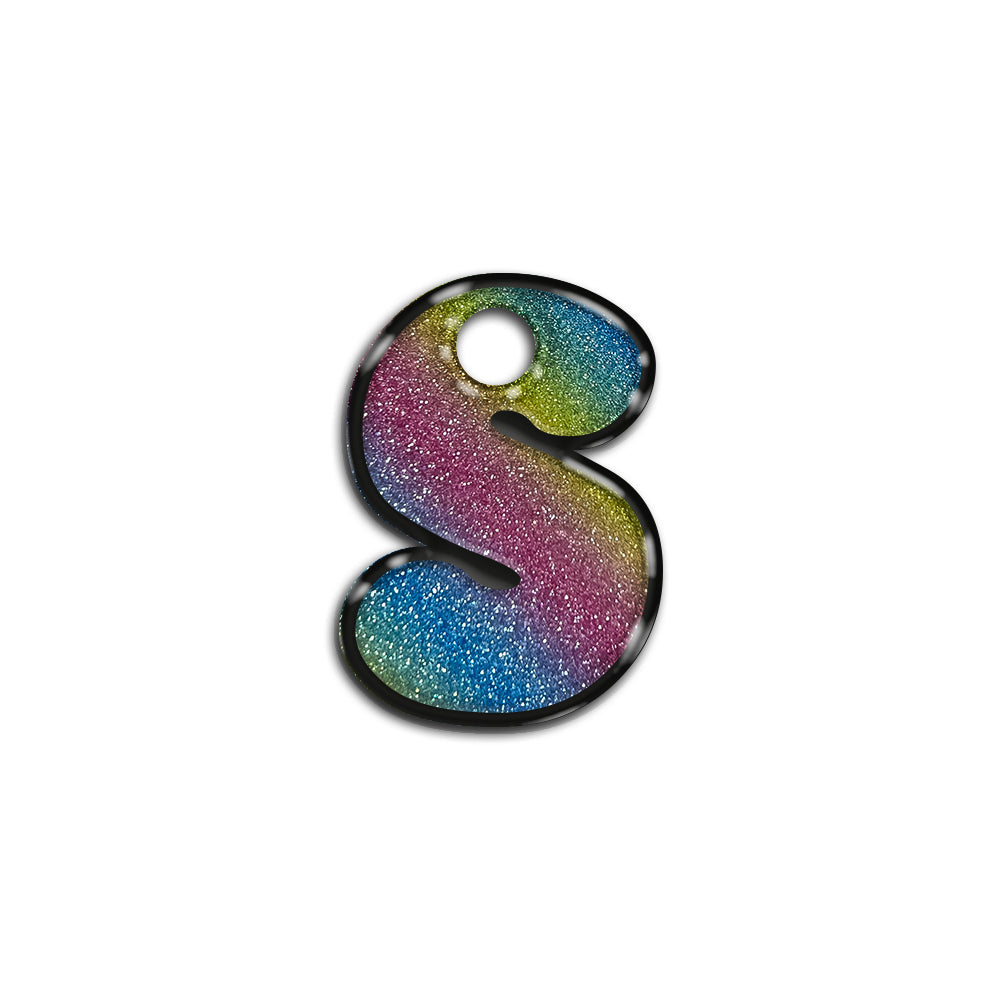 S Harfi Rounded Rainbow | ID Tag