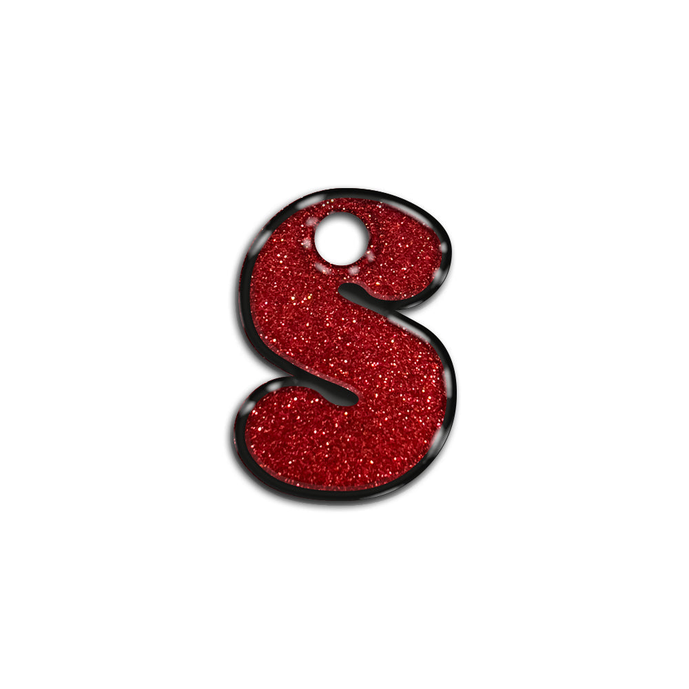 S Harfi Rounded Red Holo | ID Tag