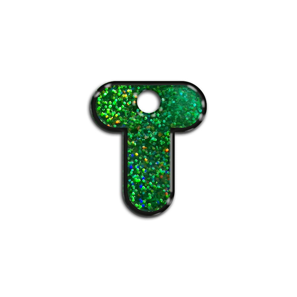 T Harfi Rounded Green Holo | ID Tag