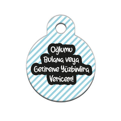 Oğlumu Bul | Kedi ve Köpek Künyesi - Evcil hayvanlar için mükemmel bir ürün.