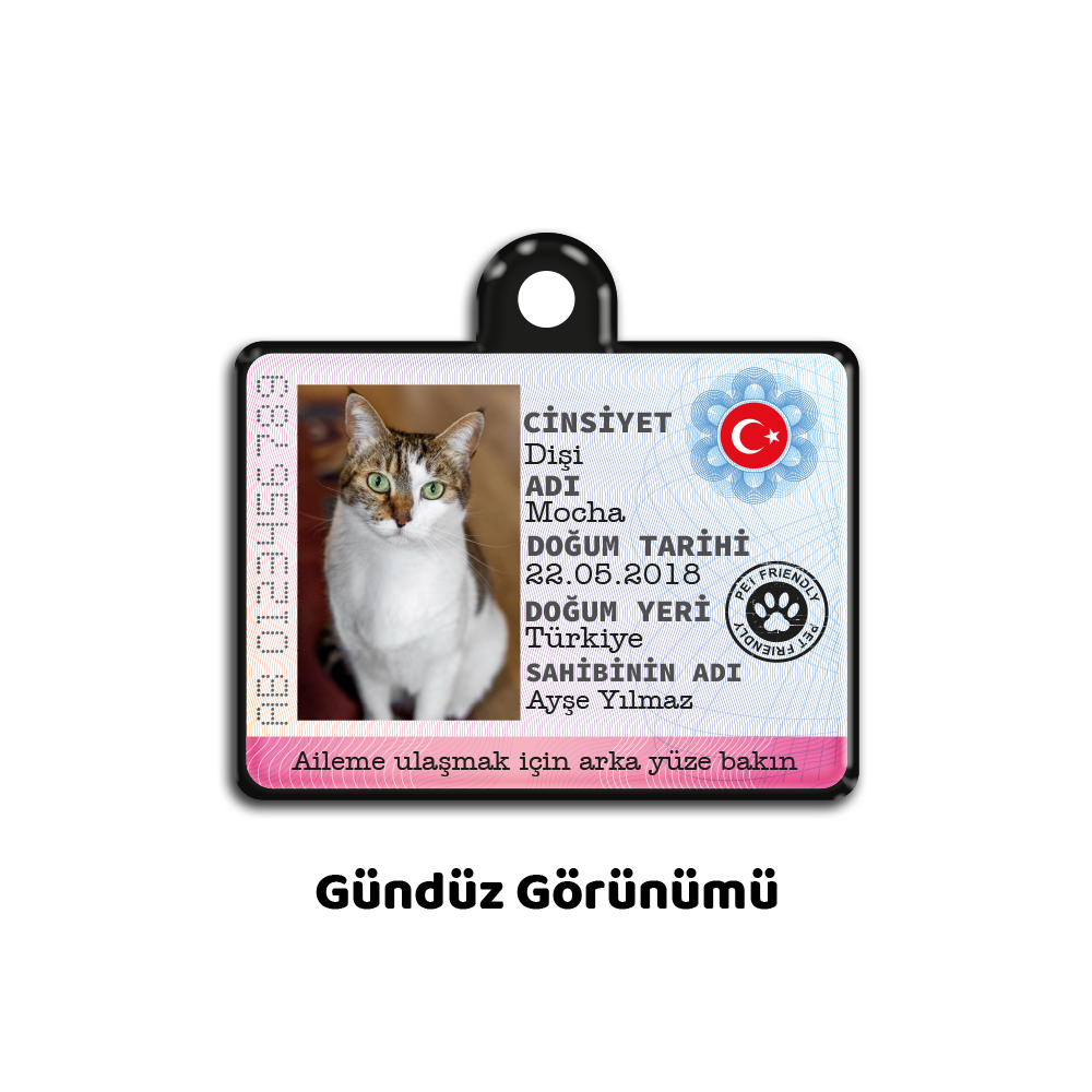 Lumi Pasaport Kimlik Pembe Dişi | İsimlik