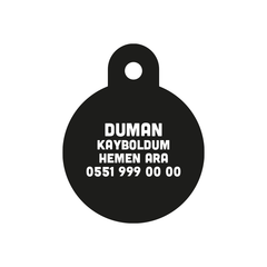 Isırabilirim Yuvarlak TF TagsForever