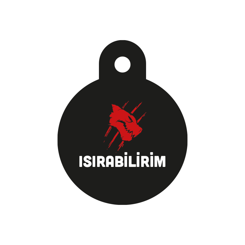 Isırabilirim Yuvarlak TF TagsForever