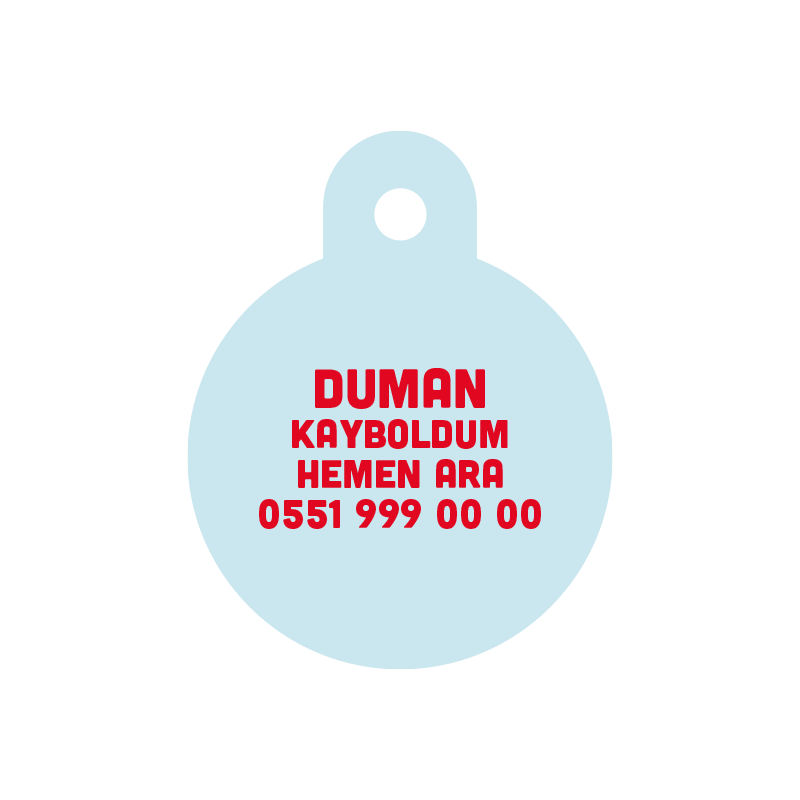 C'mon Kiss Me Yuvarlak TF TagsForever