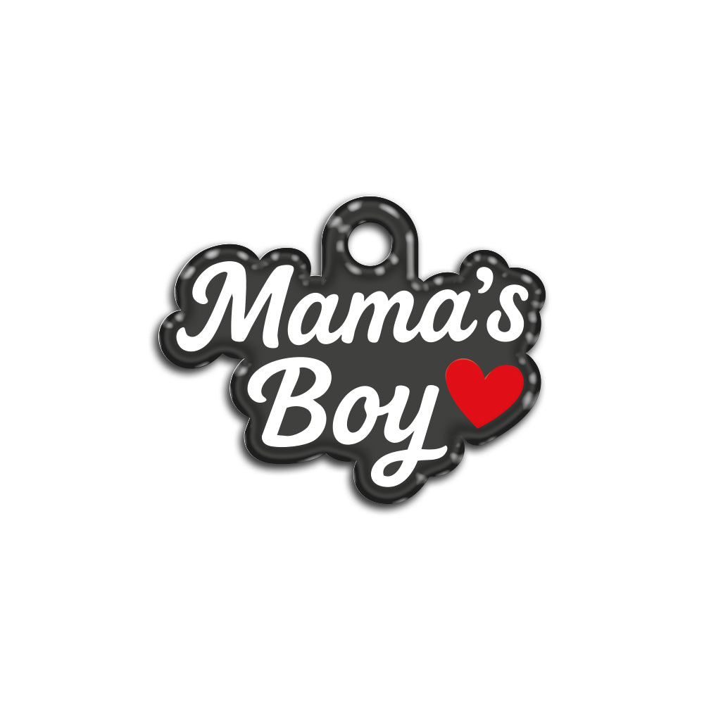 Mamas Boy Gray | ID Tag